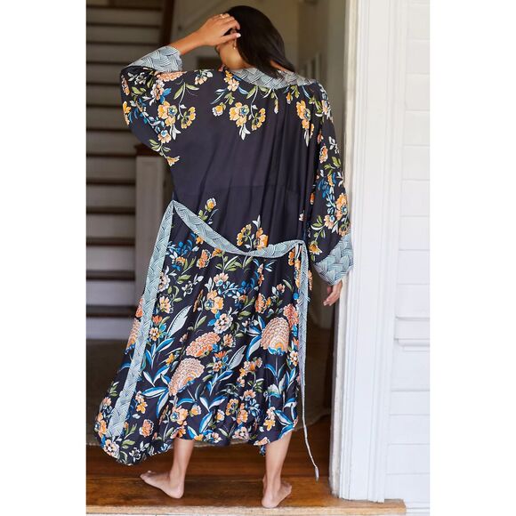 New Anthropologie Kimono Robe M/L